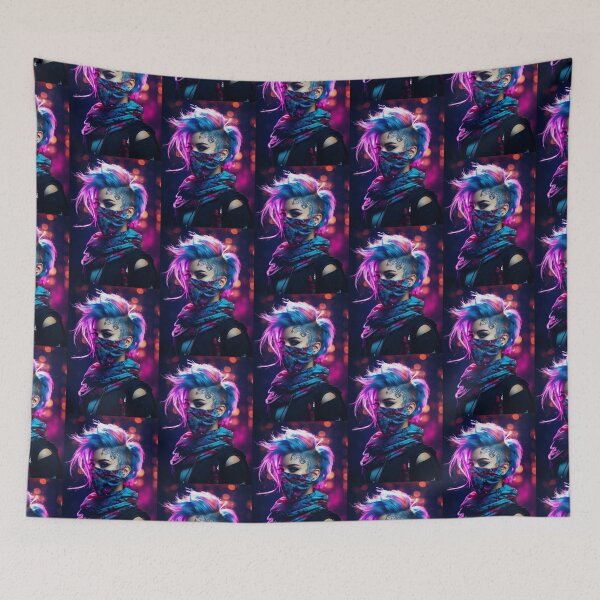 Item preview, Punk Girl With Scarf designed and sold by Durro.