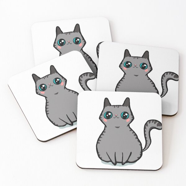 Item preview, Cute Silver Tabby Kitty designed and sold by makell-creates.