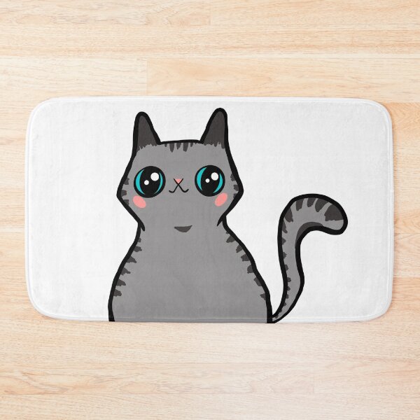 Item preview, Cute Silver Tabby Kitty designed and sold by makell-creates.