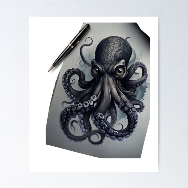 Octopus Tattoo Design by ZombiieUnicorn on DeviantArt