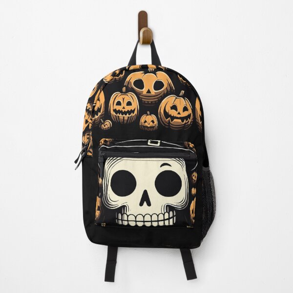 Item preview, Pumpkin Cemetery Creepy Halloween Skull designed and sold by Digitalio.