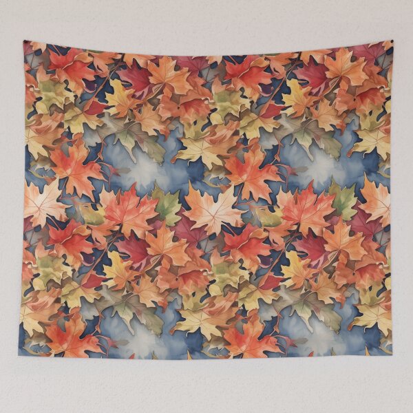 Item preview, Maple Leaf Seamless Pattern Maple Leaf Pattern Maple Leaf Seamless Pattern Watercolor Maple Leaves Floral Seamless Pattern  designed and sold by PatternPetal.