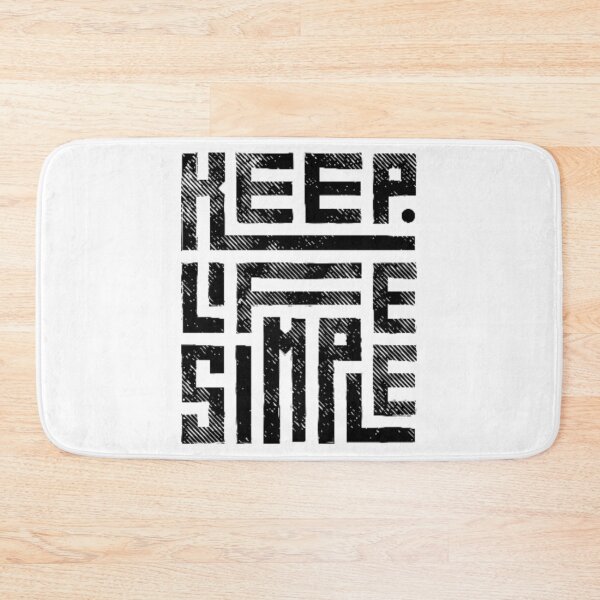 Item preview, Keep life simple designed and sold by PicArt2023.