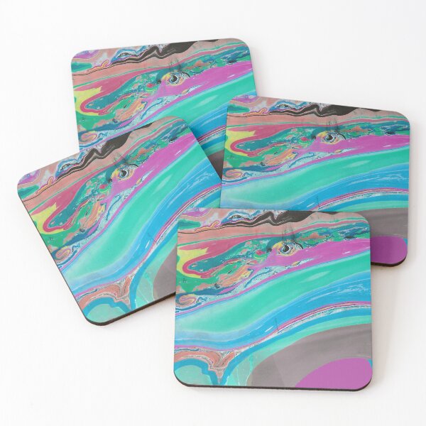 Item preview, Colourful abstract ( landscape format) designed and sold by Jo Wyles.