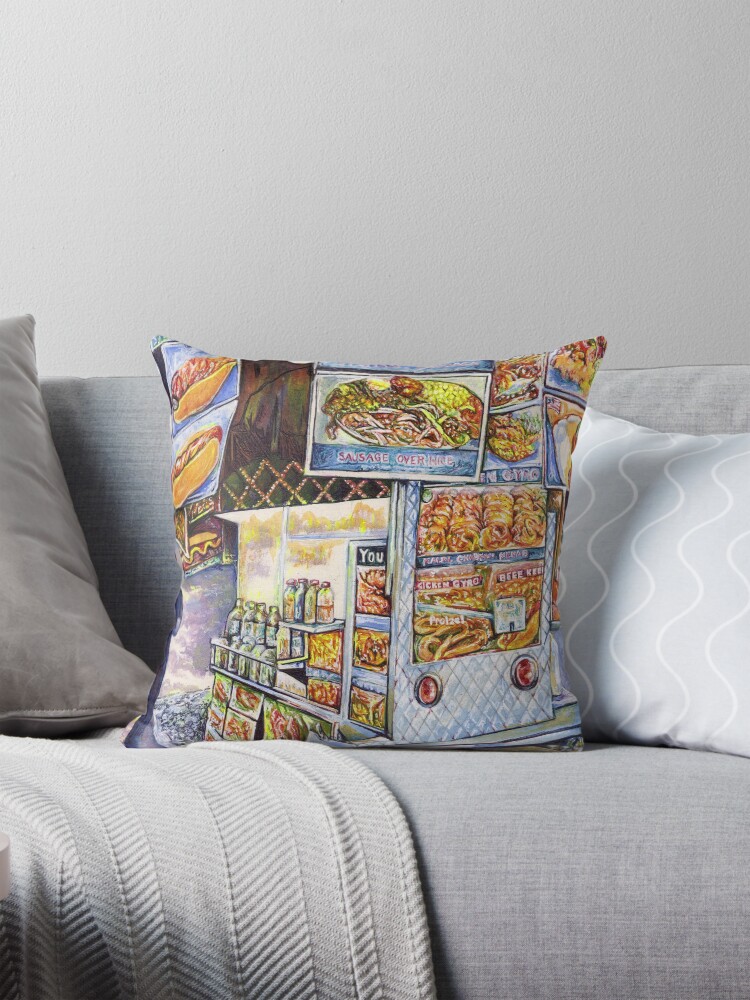 Thumbnail 1 of 4, Pillow, Extraordinary Artistic Workload designed and sold by gayeelise.