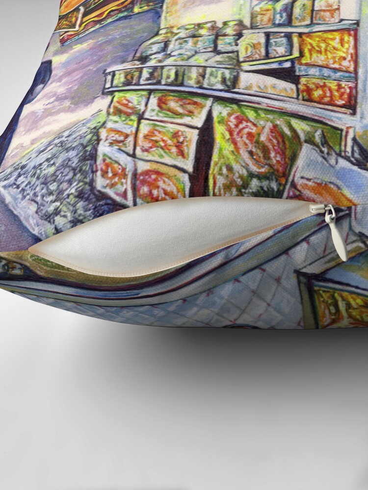 Thumbnail 2 of 4, Pillow, Extraordinary Artistic Workload designed and sold by gayeelise.