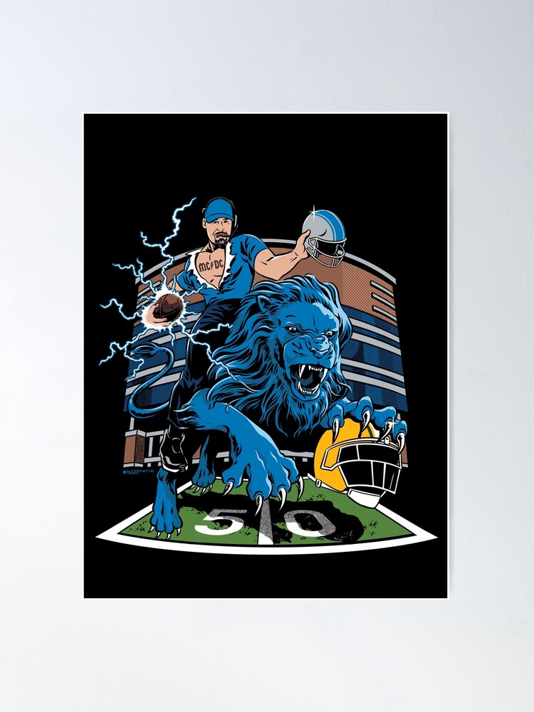 Pin by Dan White on Detroit lions  Detroit lions football, Nfl football  art, Lions football