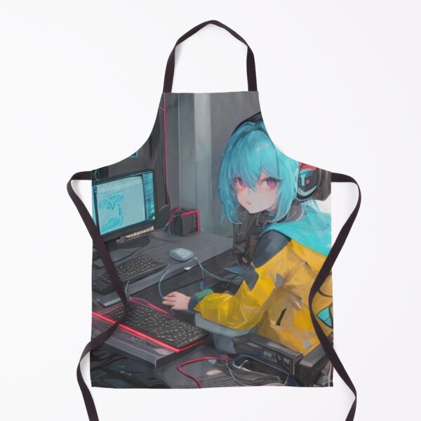 Item preview, Anime girl hacker designed and sold by mikaws.