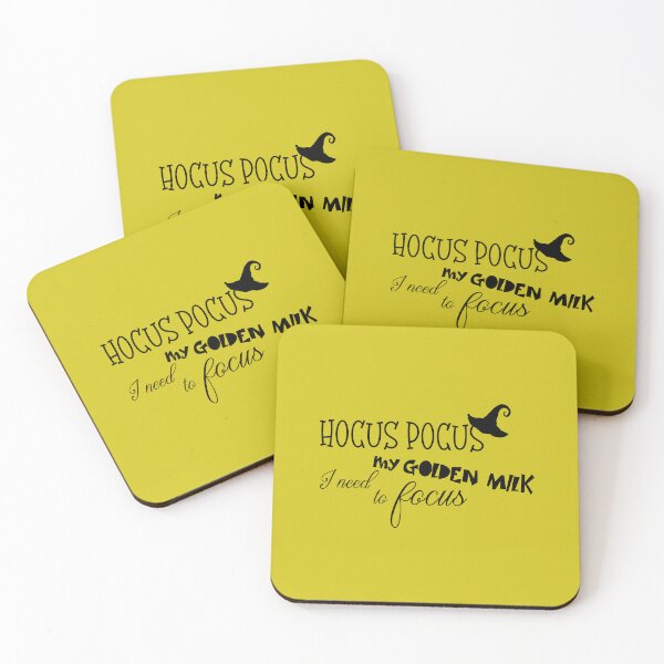 Item preview, Hocus Pocus I need my golden milk to focus designed and sold by EmeraldeaArt.
