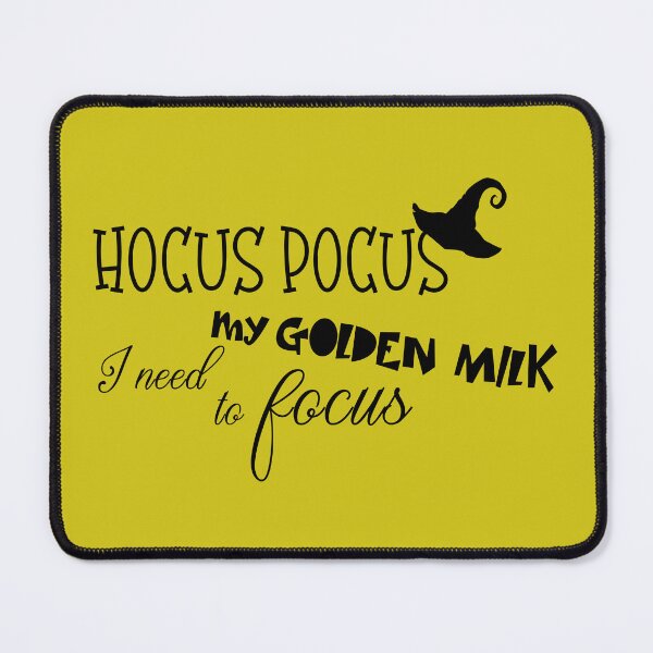 Item preview, Hocus Pocus I need my golden milk to focus designed and sold by EmeraldeaArt.