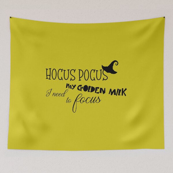 Item preview, Hocus Pocus I need my golden milk to focus designed and sold by EmeraldeaArt.