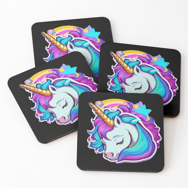 Item preview, Dreamy Unicorn Sticker designed and sold by deepakrode7.