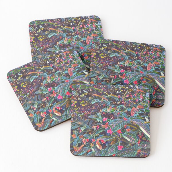 Item preview, botanical garden flowers designed and sold by RawandJ.