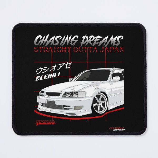 Item preview, Chasing Dreams Chaser JZX100 red designed and sold by kuyoart.