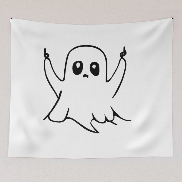 Item preview, Cutest IDGAF Halloween ghost designed and sold by filigreedigital.
