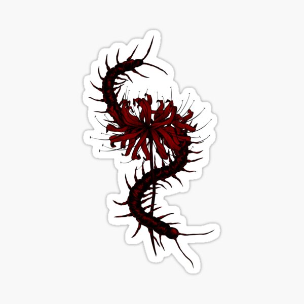Item preview, Centipede and higanbana designed and sold by Dark Design.