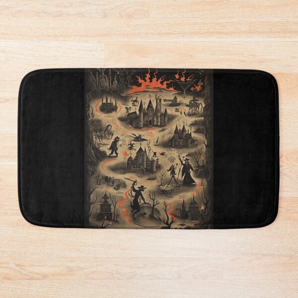 Item preview, Horror Poster with Witches and Gothic Elements designed and sold by Digitalio.