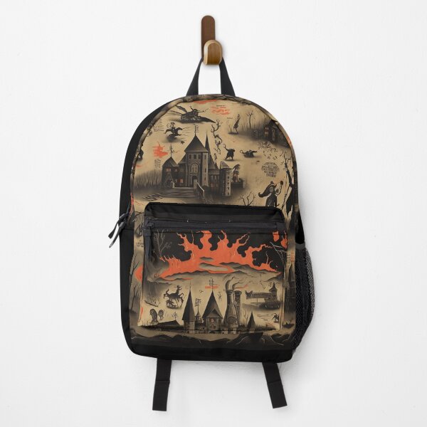 Item preview, Horror Poster with Witches and Gothic Elements designed and sold by Digitalio.