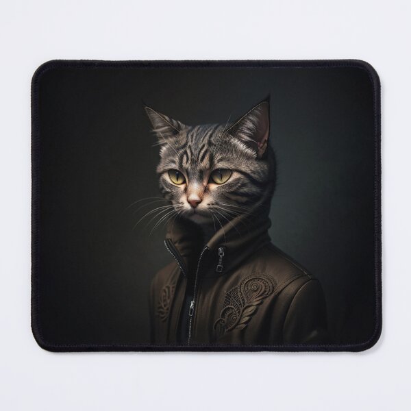 Item preview, Cat in jacket - professional photo designed and sold by Julia Rudens.