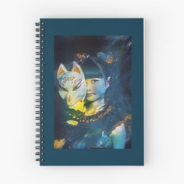 Item preview, Yui-Metal Fox God Mask Babymetal Painting Digital Fan Art designed and sold by AngelesDew.