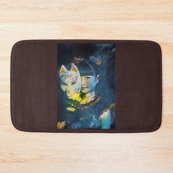 Item preview, Yui-Metal Fox God Mask Babymetal Painting Digital Fan Art designed and sold by AngelesDew.