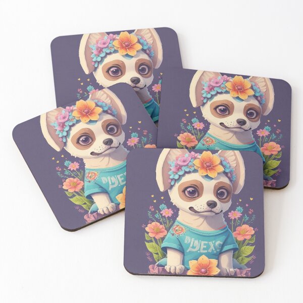 Item preview, Day Of The Dead Dog Skulls Sugar Puppy Mexican Death Day For Dog Lover  designed and sold by Petsthetic.