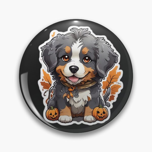 Item preview, Pumpkin field pup, Bernese mountaindog designed and sold by DBPauwels.