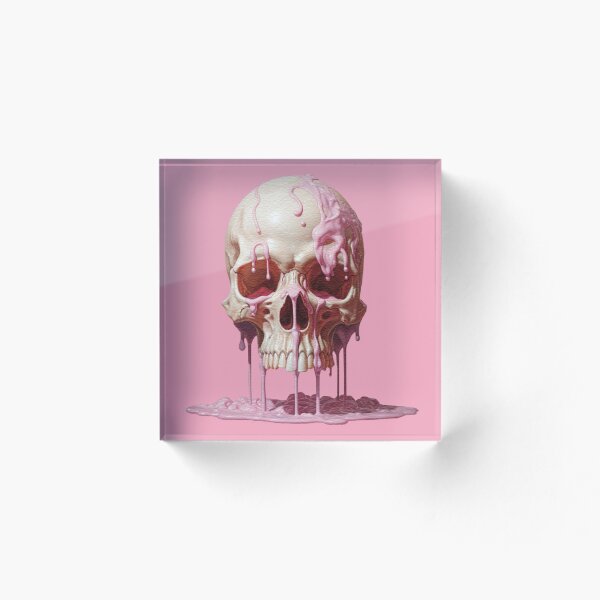 Item preview, Skull Covered in Ice Cream designed and sold by Micha-L.