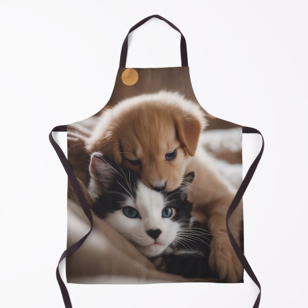 Item preview, Cat | dog | Image | AI generated | Gift | Puppy | Kittens | Living room #2 designed and sold by Woodoartdesign.