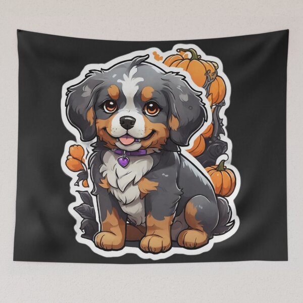 Item preview, Autumn pup, Bernese mountaindog designed and sold by DBPauwels.