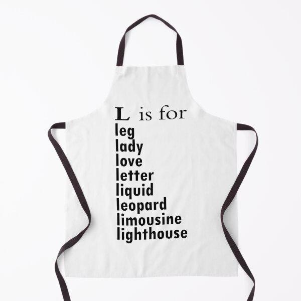 Item preview, The L is for leg: Alphabet a-z Words - Alphabet Words designed and sold by matrixvip.