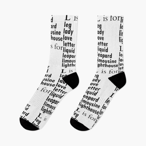 Item preview, The L is for leg: Alphabet a-z Words - Alphabet Words designed and sold by matrixvip.