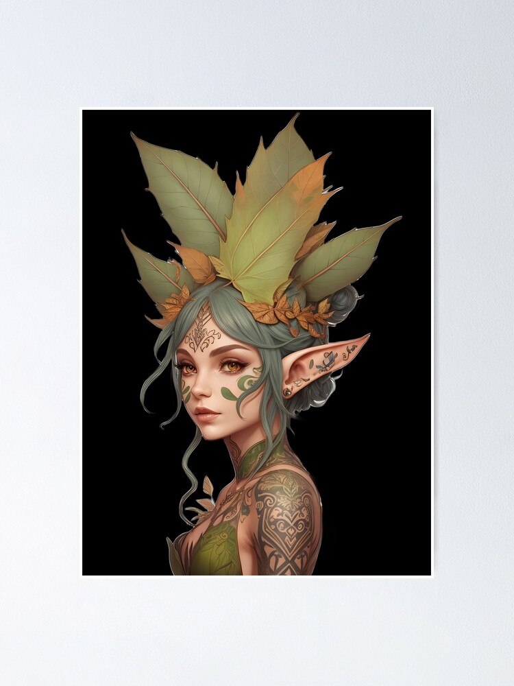 Elf Lady Poster for Sale by LukasLandShop