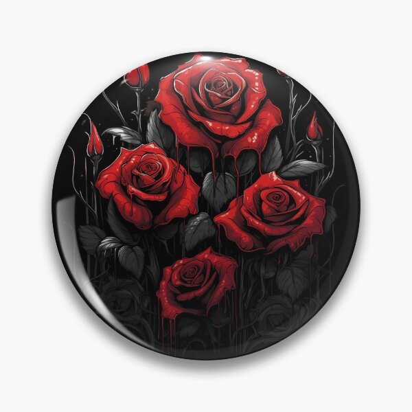 Artikelvorschau, Rote Rosen im gotischen Stil entworfen und verkauft von Digitalio.