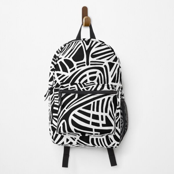 Item preview, JOMON DREAM. ABSTRACT PORTRAIT. BLK/WHT. designed and sold by 5hertz.