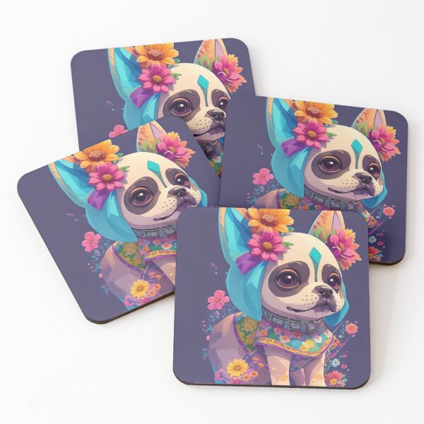 Item preview, Copy of  Day Of The Dead Dog Skulls Sugar Puppy Mexican Death Day For Dog Lover  designed and sold by Petsthetic.
