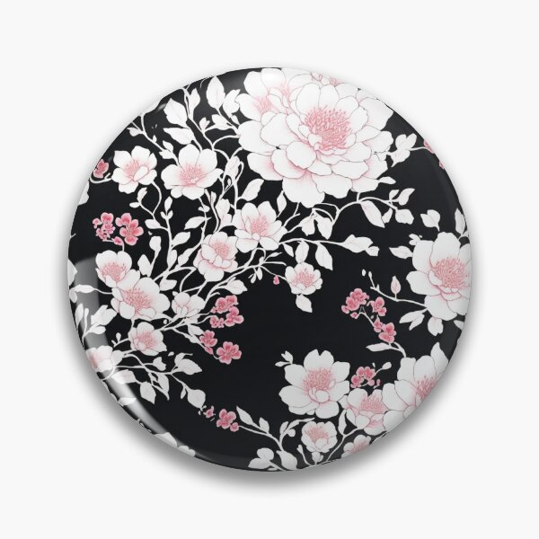 Item preview, Japanese flowers 17. Digital watercolor. designed and sold by DoodleLandShop.