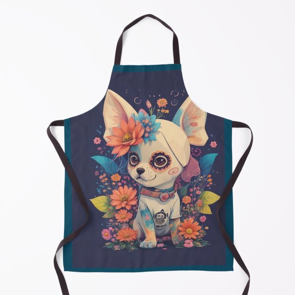 Item preview, Day Of The Dead Dog Skulls Sugar Puppy Mexican Death Day For Dog Lover  designed and sold by Petsthetic.