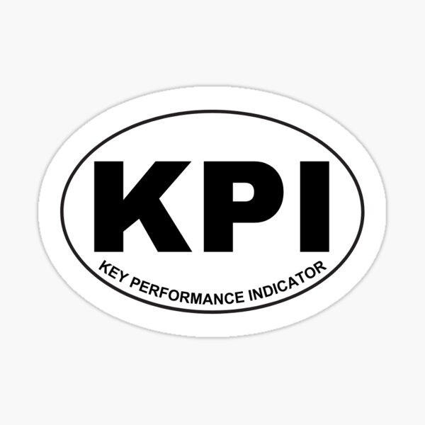 KPI - Keep Pretending Important Sticker for Sale by trendingatees