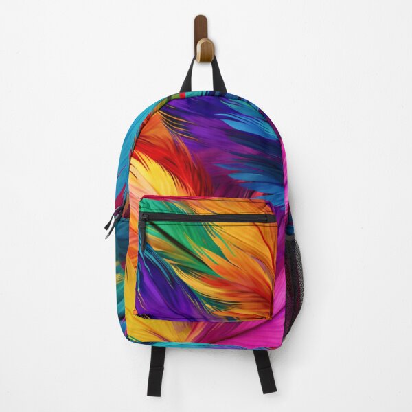 Item preview, Colorful feathers abstract designed and sold by LazyLifestyle.