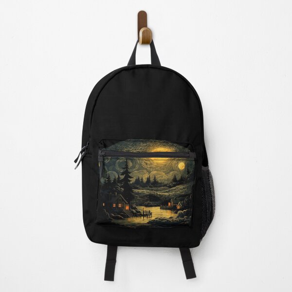 Item preview, Starry Night Mystical Village designed and sold by Digitalio.