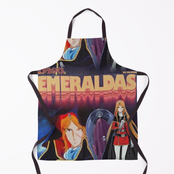 Item preview, Queen Emeraldas, Vintage Space Pirate ALBATOR, Seas of Star shipthat designed and sold by Kai Multiverse.