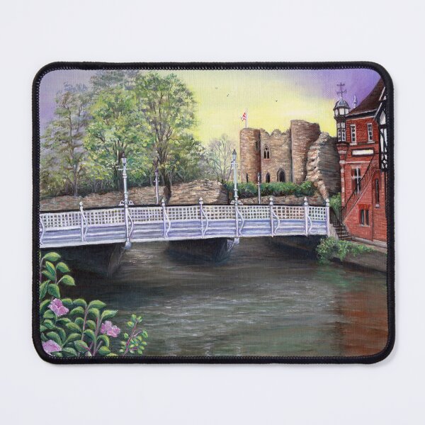 Item preview, Tonbridge Castle by the River Medway designed and sold by Sonia Finch.