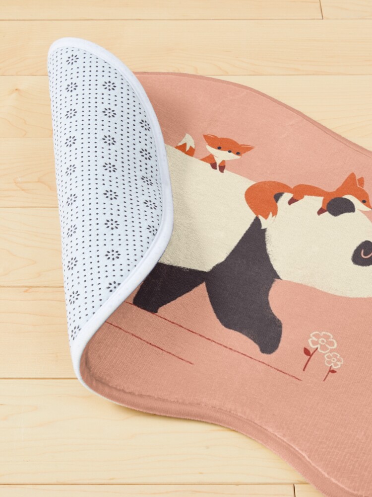 Thumbnail 4 of 5, Pet Mat, Panda and Foxes designed and sold by jayfleck.
