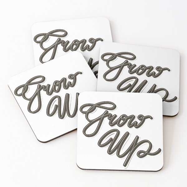 Item preview, Grow Up Lettering designed and sold by AitajRza.