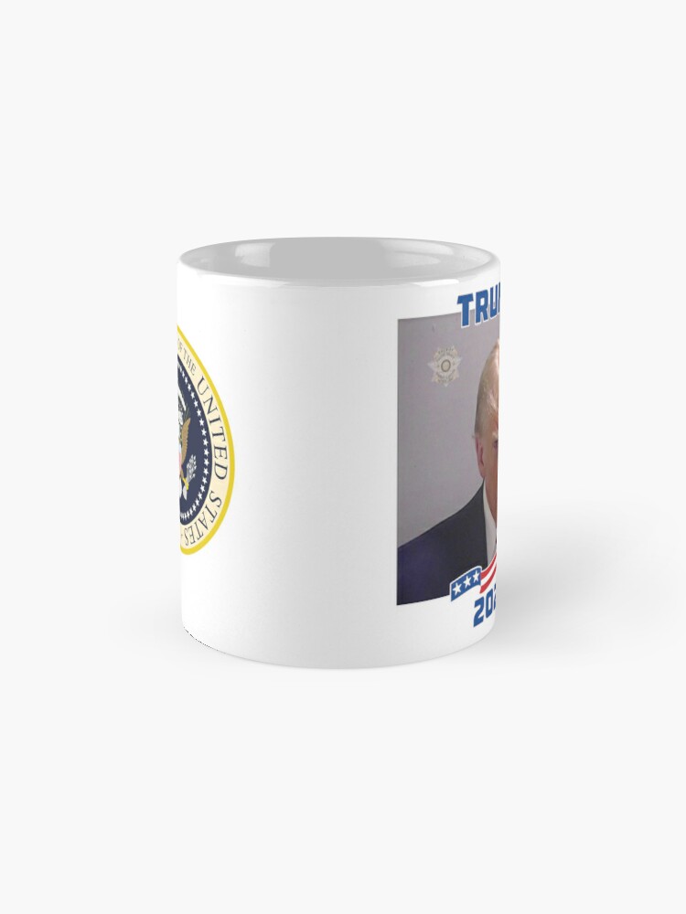 Disover Funny Trump 2024 Mugshot Coffee Mug