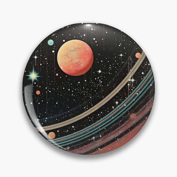 Item preview, Retro space collage - 7 designed and sold by SuBuSu.
