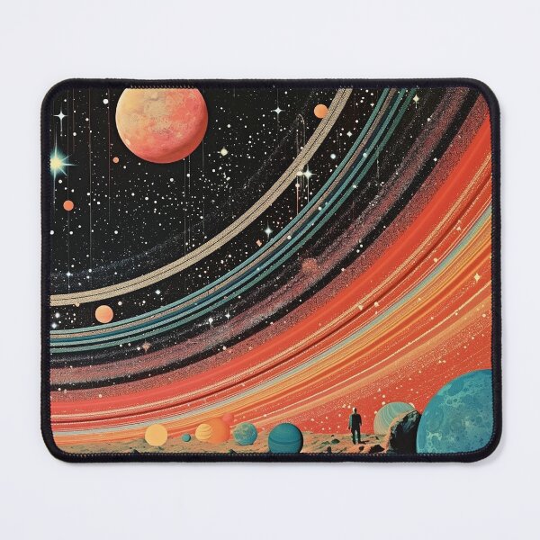 Item preview, Retro space collage - 7 designed and sold by SuBuSu.