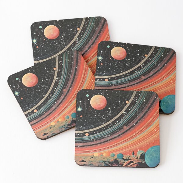 Item preview, Retro space collage - 7 designed and sold by SuBuSu.