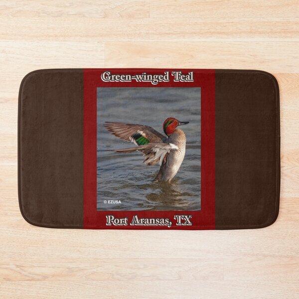 Item preview, Green-winged Teal, Leonabelle Turnbull Birding Center, Port Aransas, Texas designed and sold by MoreEZUSA-Here.